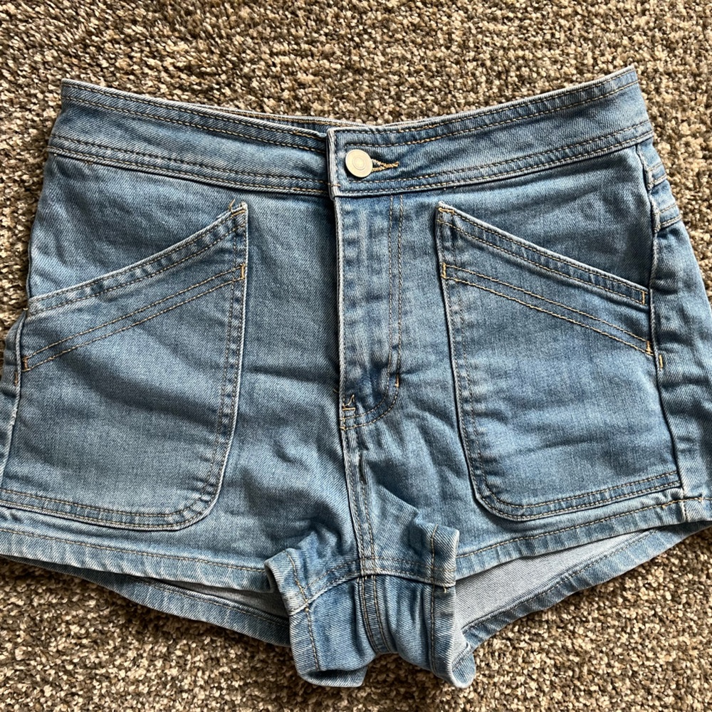 High waisted Jean shorts, size 26